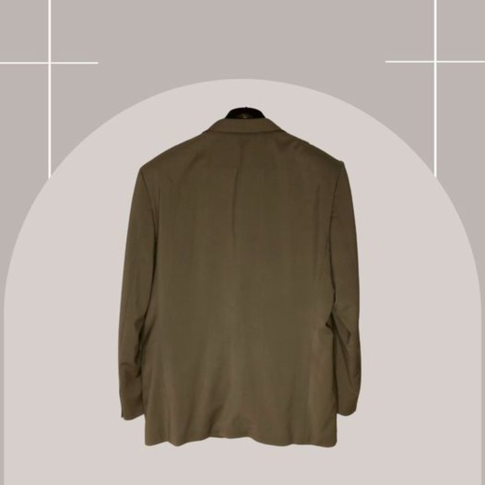 #11 - HUGO BOSS - TAN SUIT (JACKET AND PANTS) - SIZE 56 (46) - Picture 4 of 4